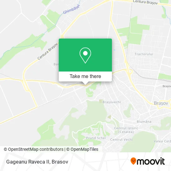 Gageanu Raveca II map