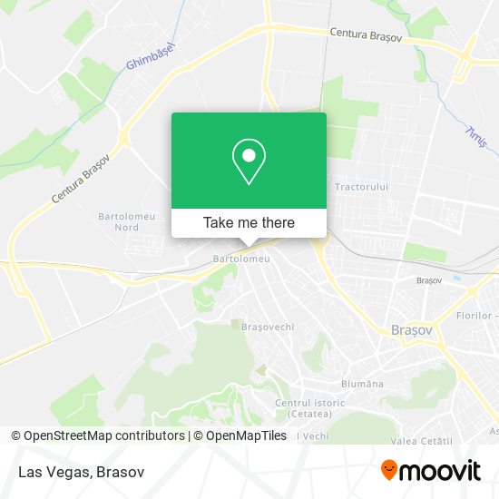 Las Vegas map