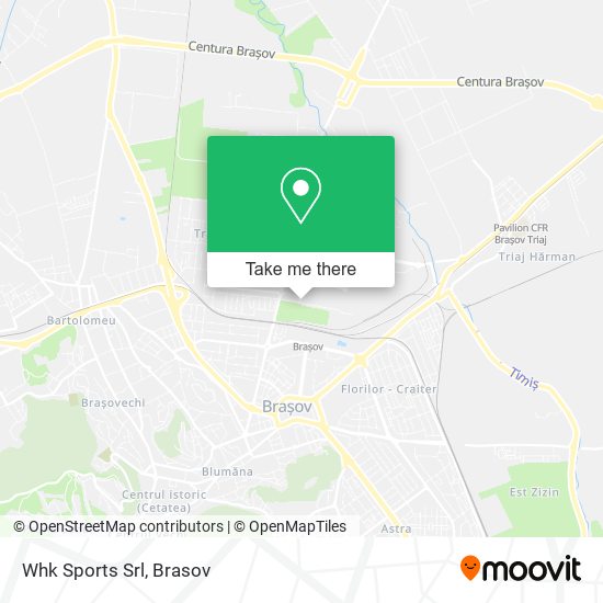 Whk Sports Srl map