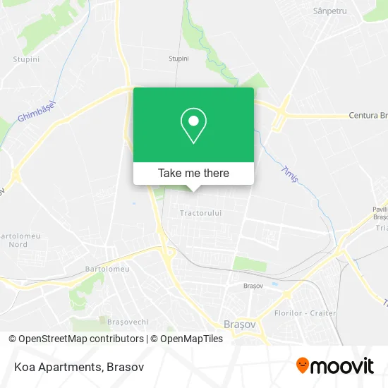 Koa Apartments map