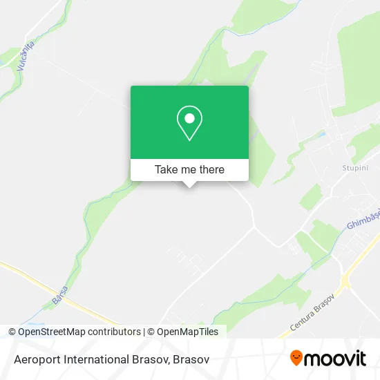 Aeroport International Brasov map