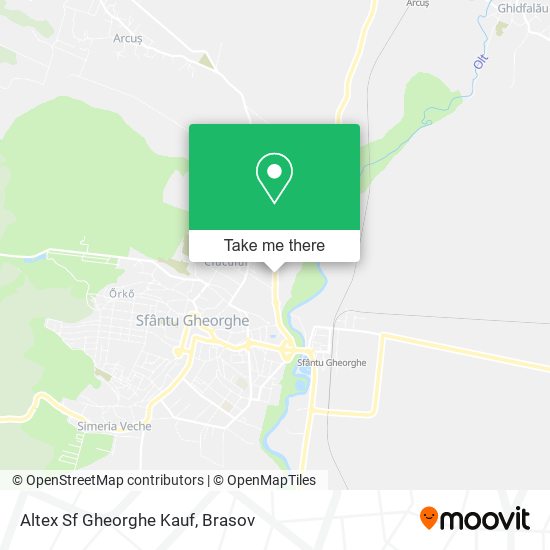 Altex Sf Gheorghe Kauf map