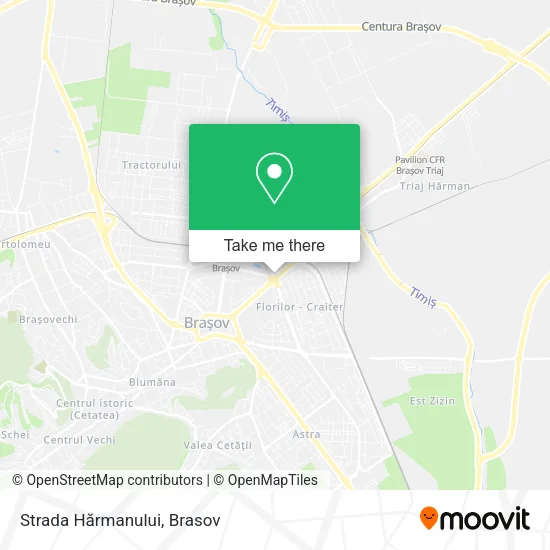 Strada Hărmanului map