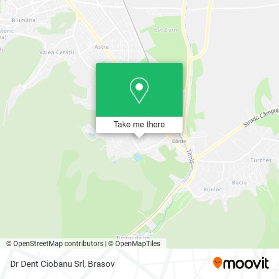 Dr Dent Ciobanu Srl map