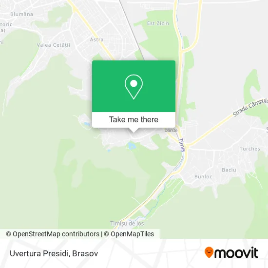 Uvertura Presidi map