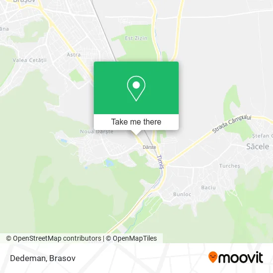 Dedeman map