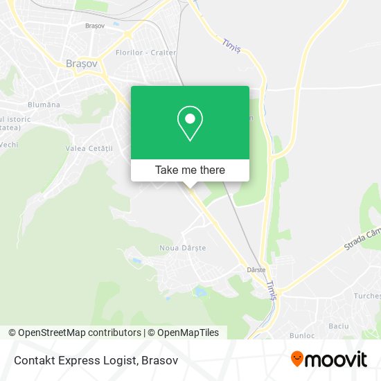 Contakt Express Logist map