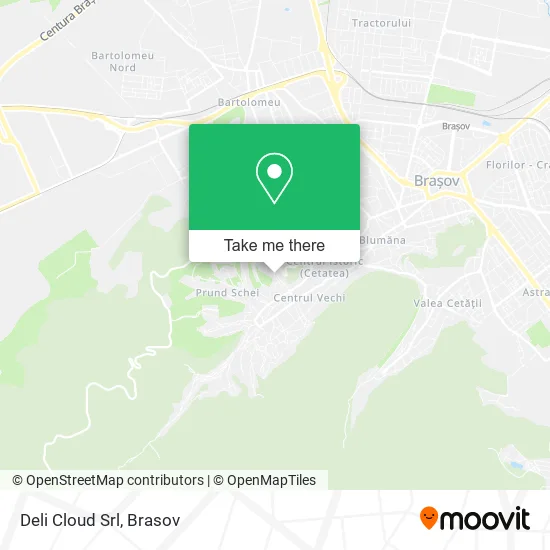 Deli Cloud Srl map