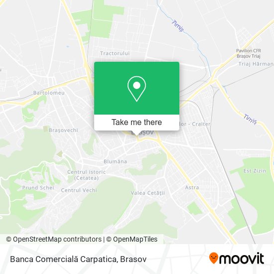 Banca Comercială Carpatica map