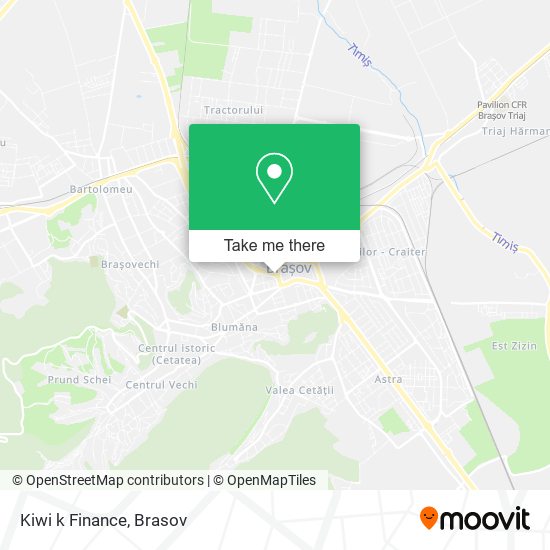 Kiwi k Finance map