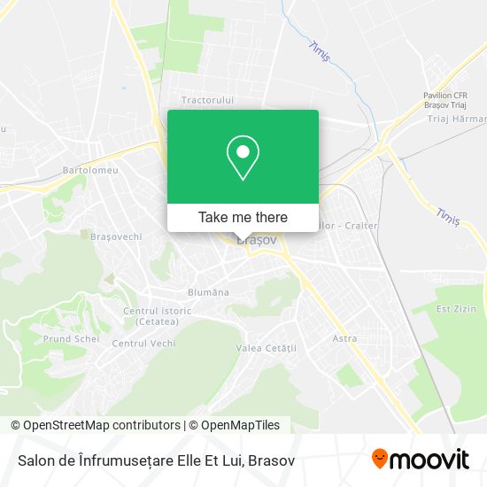 Salon de Înfrumusețare Elle Et Lui map
