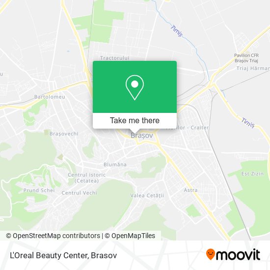 L'Oreal Beauty Center map