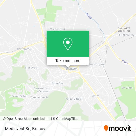 Medinvest Srl map