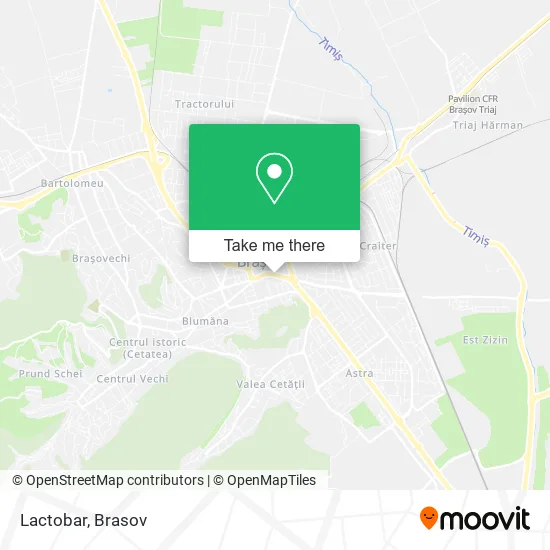 Lactobar map