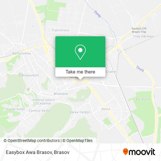 Easybox Awa Brasov map