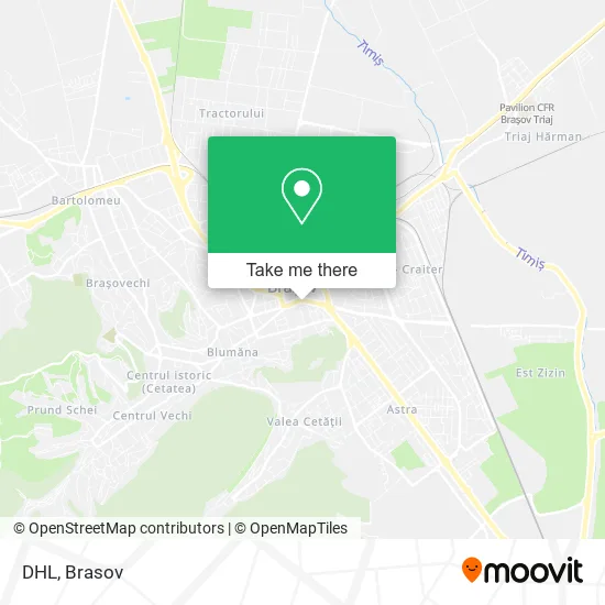 DHL map