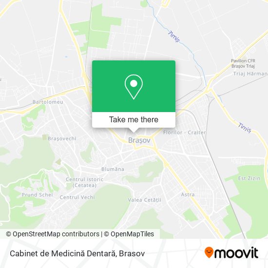 Cabinet de Medicină Dentară map
