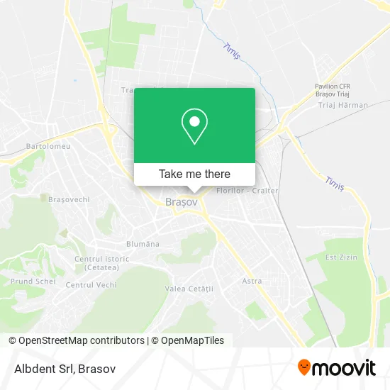 Albdent Srl map