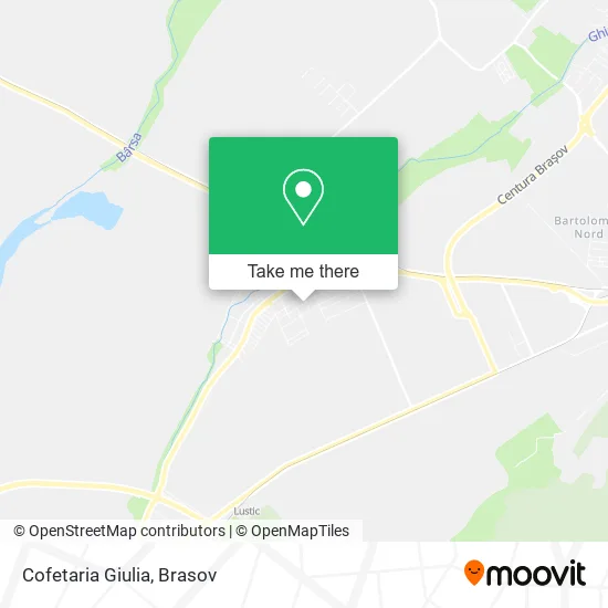 Cofetaria Giulia map