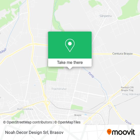 Noah Decor Design Srl map