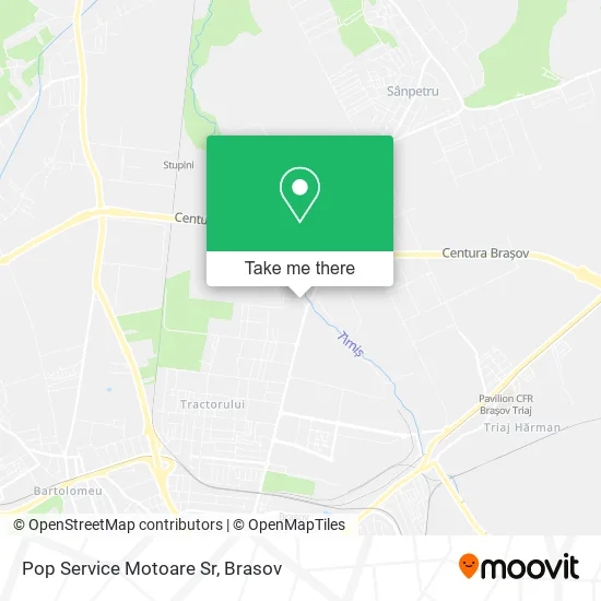 Pop Service Motoare Sr map
