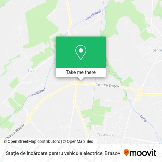 Stație de încărcare pentru vehicule electrice map