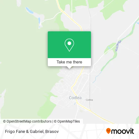Frigo Fane & Gabriel map