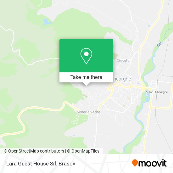 Lara Guest House Srl map