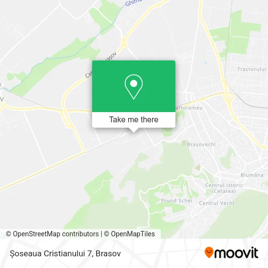 Șoseaua Cristianului 7 map
