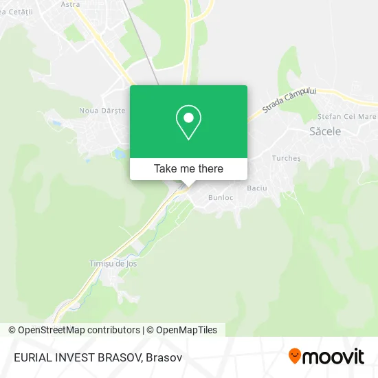 EURIAL INVEST BRASOV map