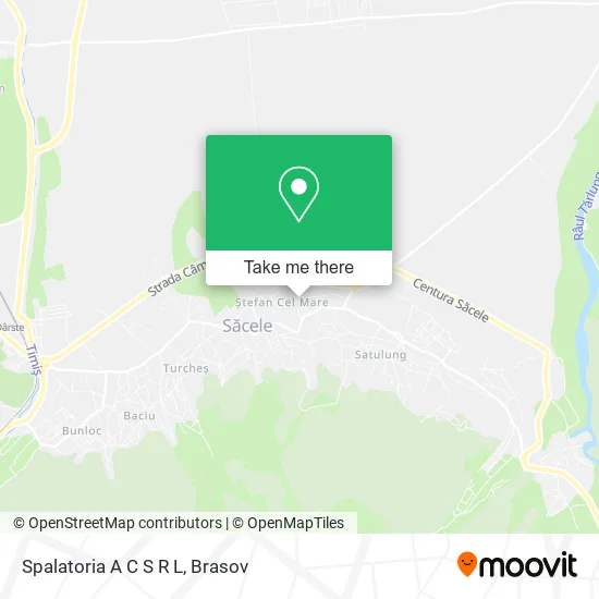 Spalatoria A C S R L map