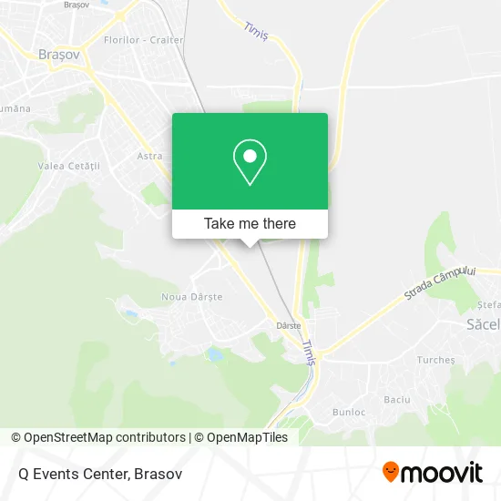Q Events Center map
