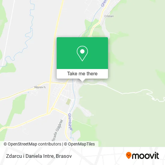 Zdarcu i Daniela Intre map