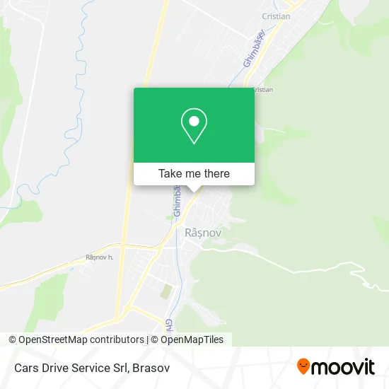 Cars Drive Service Srl map
