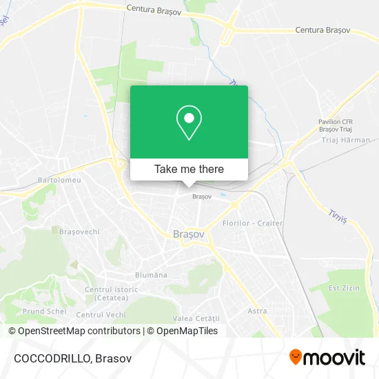 COCCODRILLO map