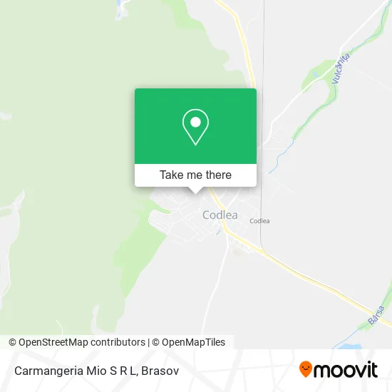 Carmangeria Mio S R L map