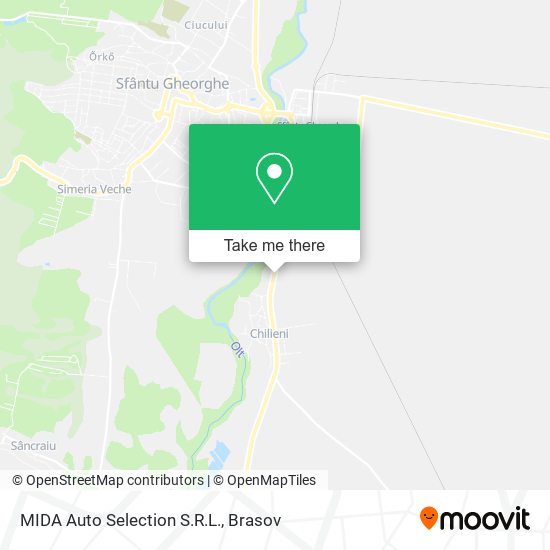 MIDA Auto Selection S.R.L. map