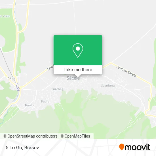 5 To Go map