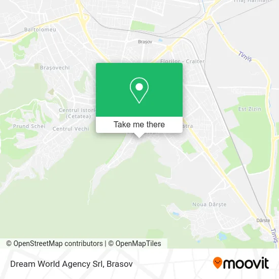 Dream World Agency Srl map