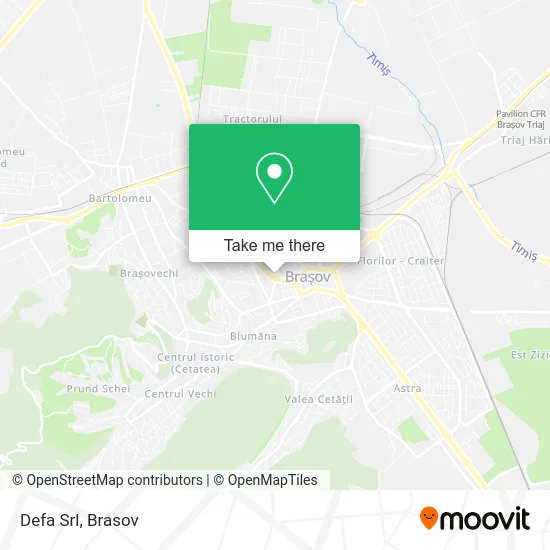 Defa Srl map