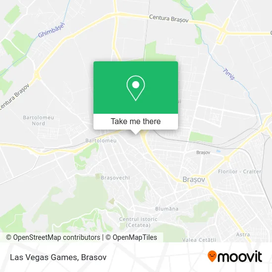 Las Vegas Games map
