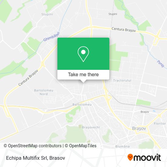 Echipa Multifix Srl map