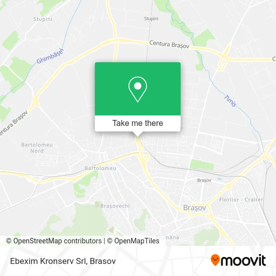 Ebexim Kronserv Srl map