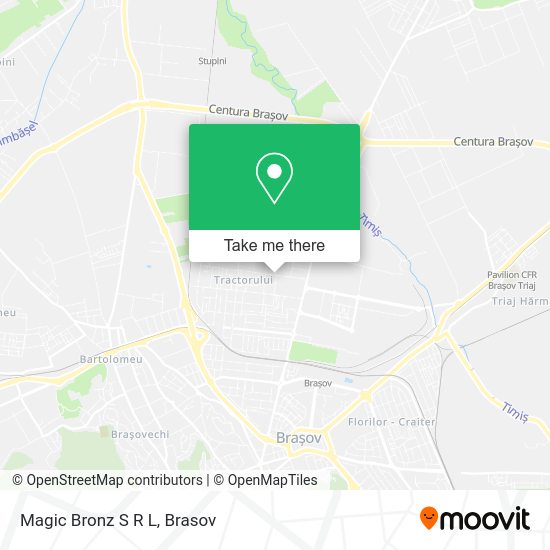 Magic Bronz S R L map