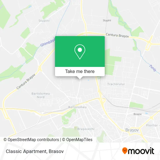 Classic Apartment map