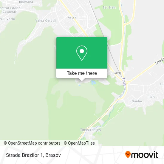 Strada Brazilor 1 map
