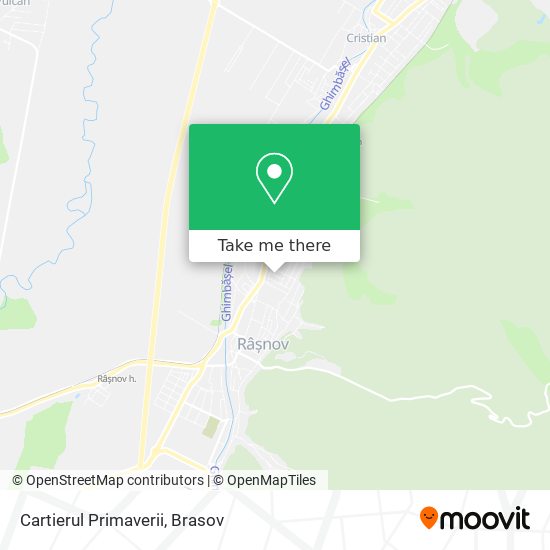 Cartierul Primaverii map