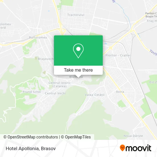 Hotel Apollonia map