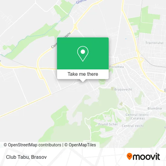 Club Tabu map