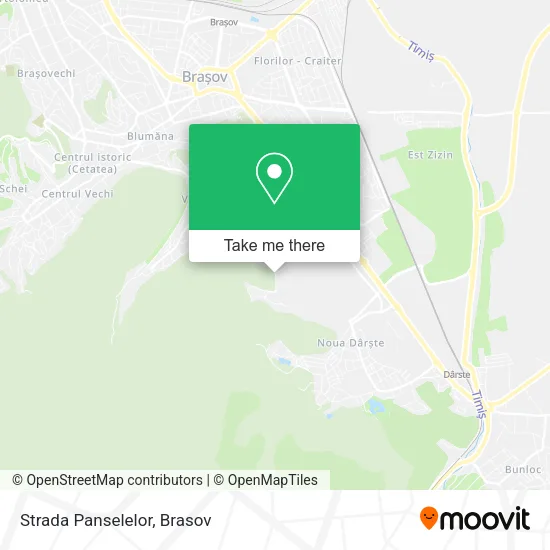 Strada Panselelor map